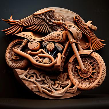 3D model Harley Davidson 1200 Custom (STL)